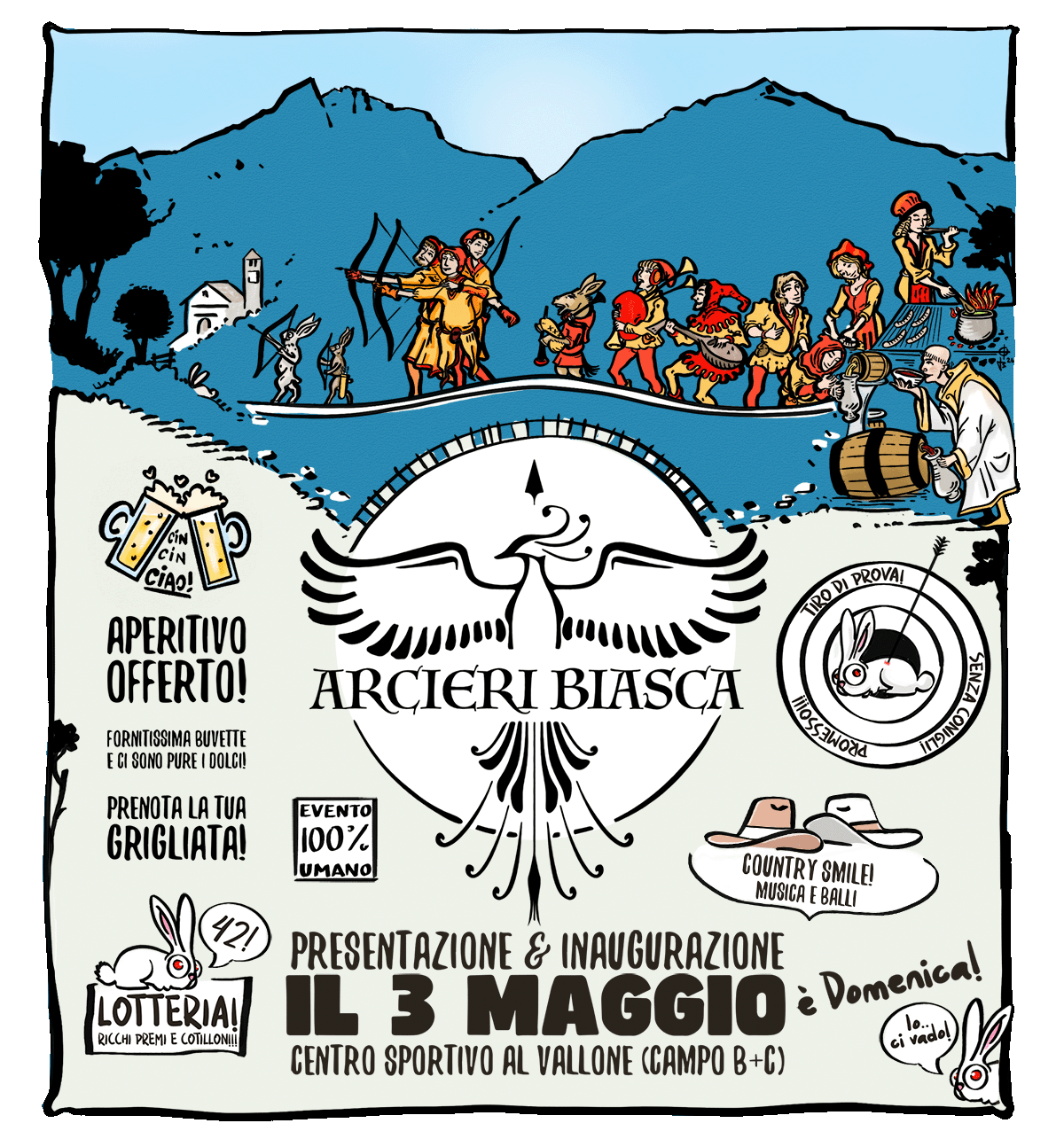 associazione tiro con arco tre valli